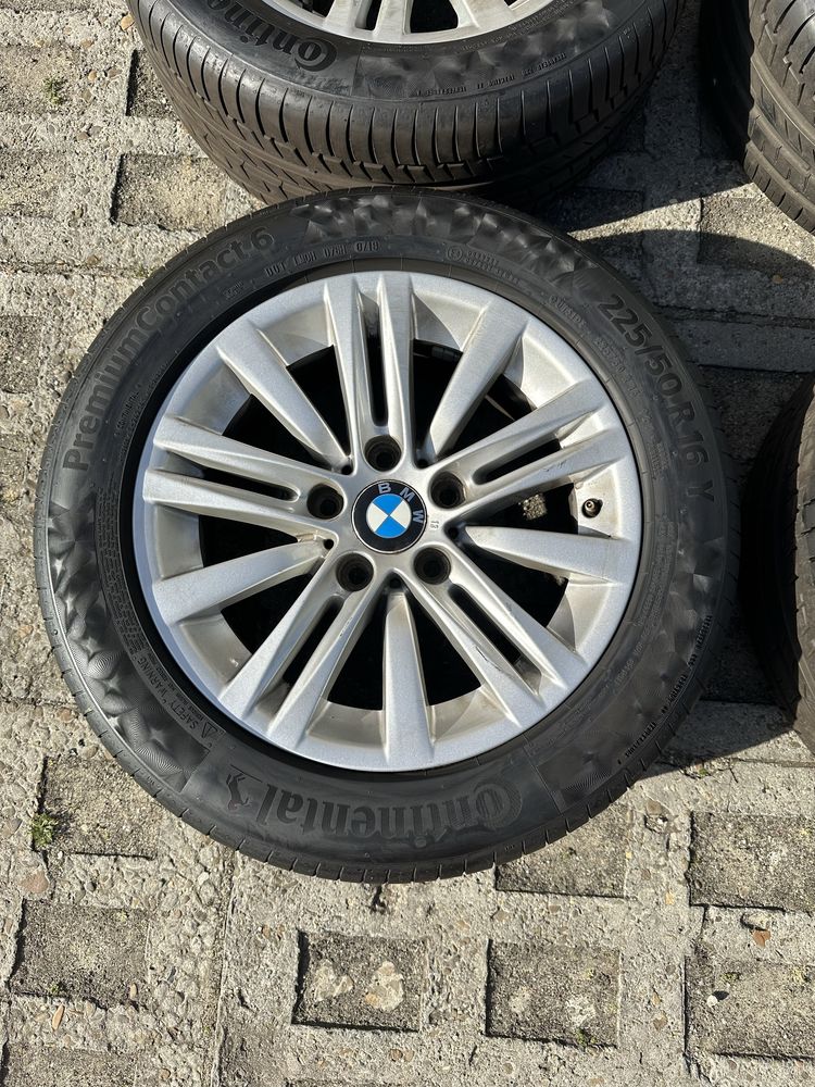 Koła felgi BMW 5x120 r16 e90 e87 e46opony letnie Continental 225/60r16