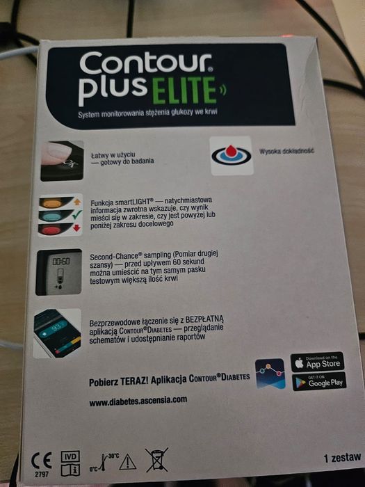 Glukometr Contour plus Elite