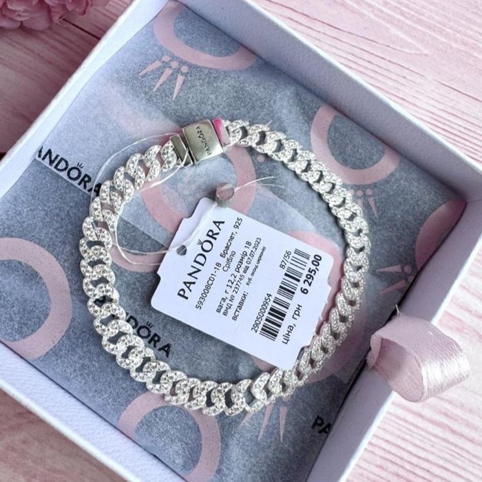 Браслет Пандора оригінал срібний Pandora нова прикраса