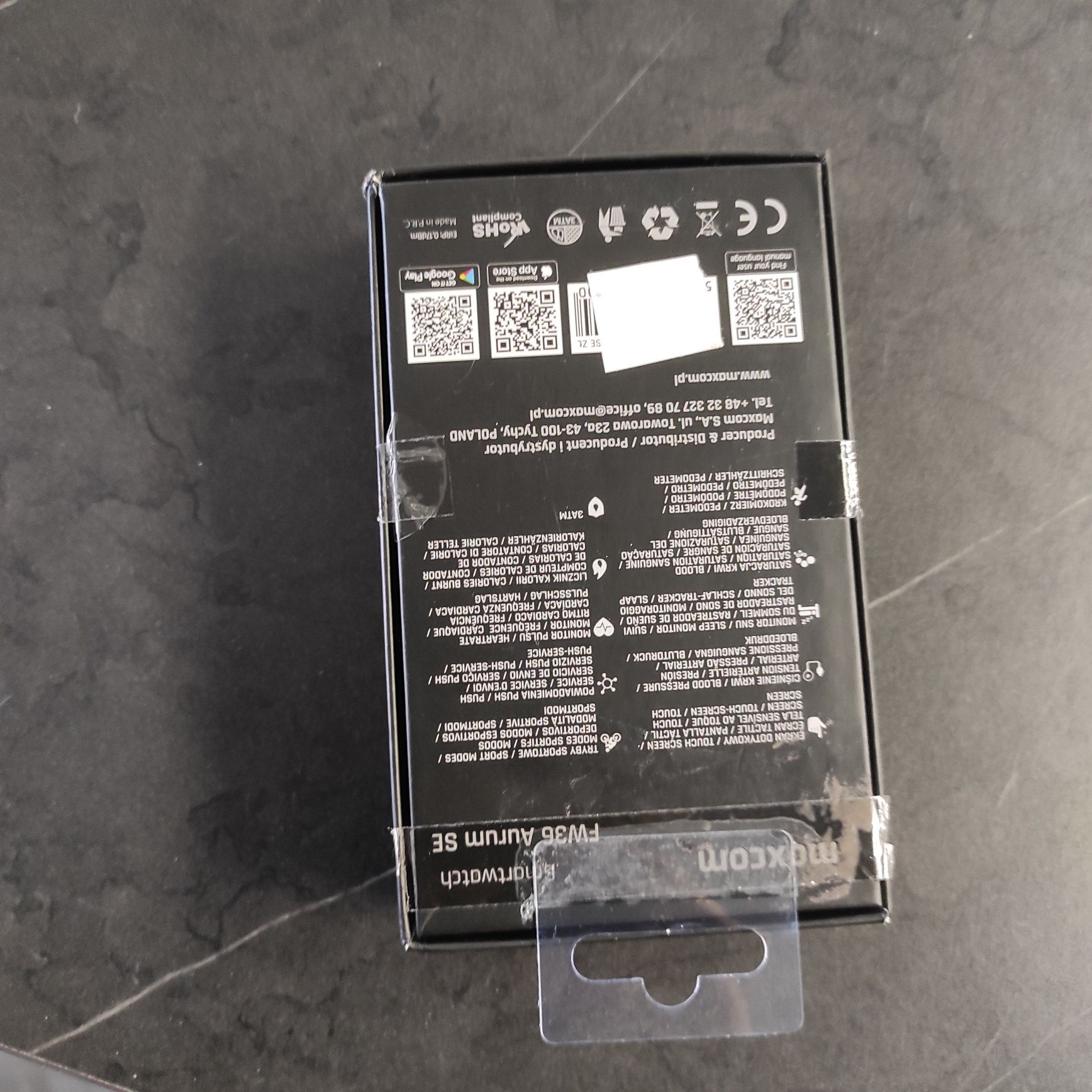 Zegarek smartwatch maxcom aurum se fw36