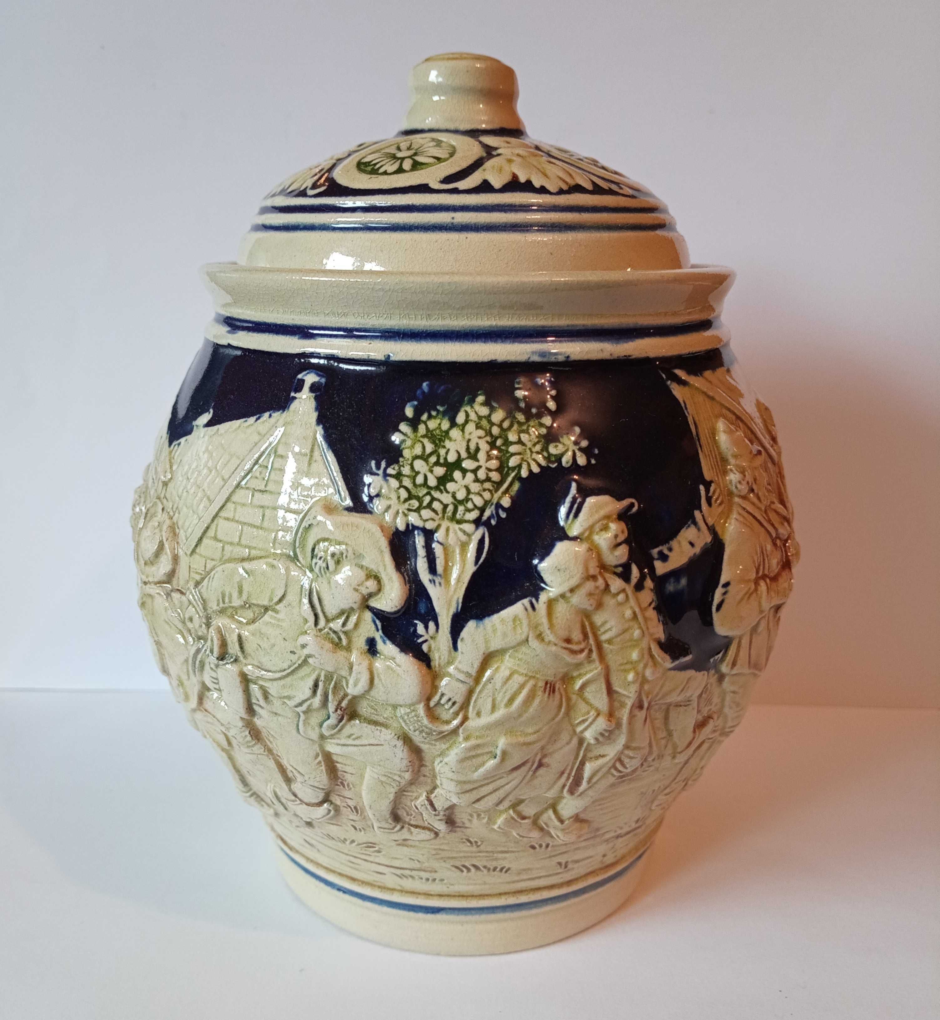Sygnowany pojemnik ceramiczny pojemność 1L