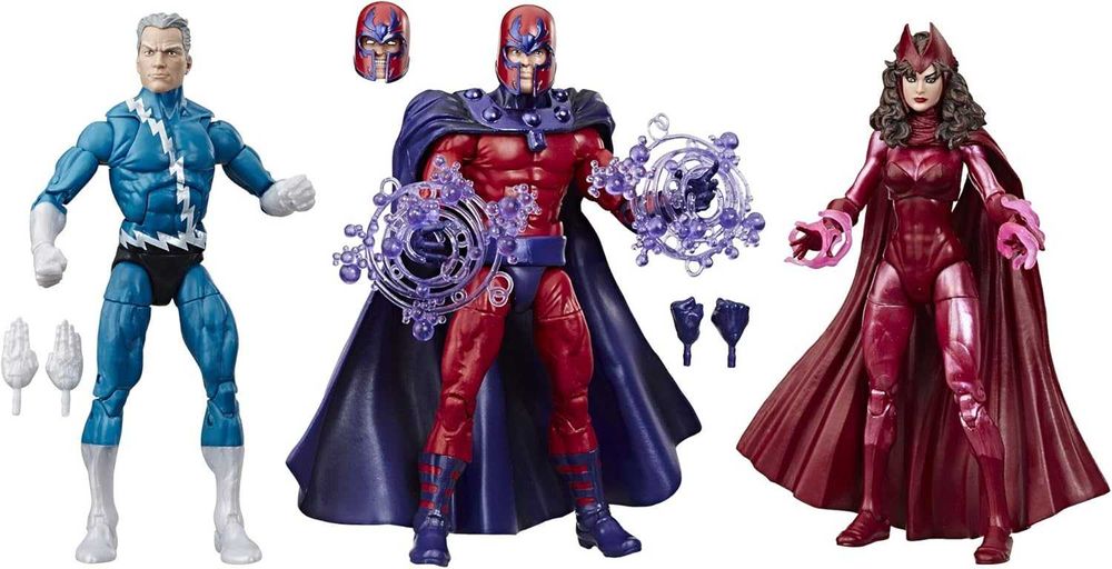Marvel Legends Family Matters 3 Pack Magneto Quicksilver Scarlet Witch