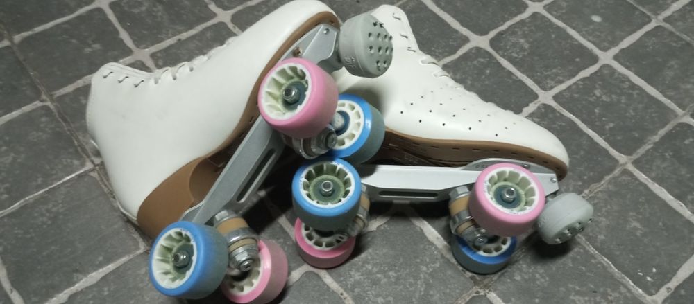 Patins Edea chassis e rodas rolline n36 a 38
