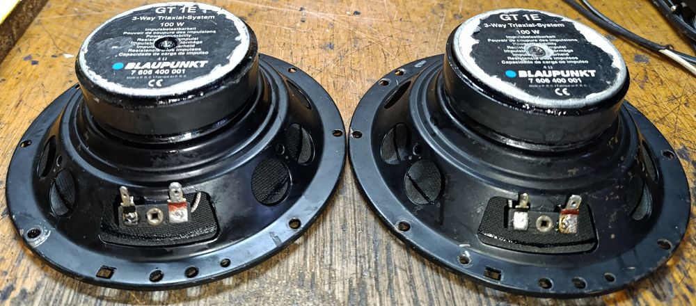 Blaupunkt gt 1e nom 2*25-max2*50w 4om 6.5д.(16 5см)рабочие!