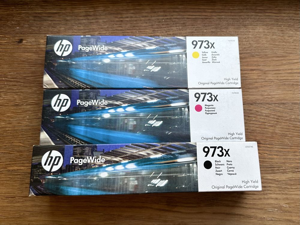Продам Картриджи HP No.973X PageWide