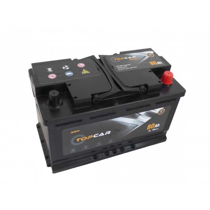 Akumulator AGM 80Ah 780A P+ 800A