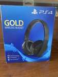 Słuchawki PS4 GOLD
