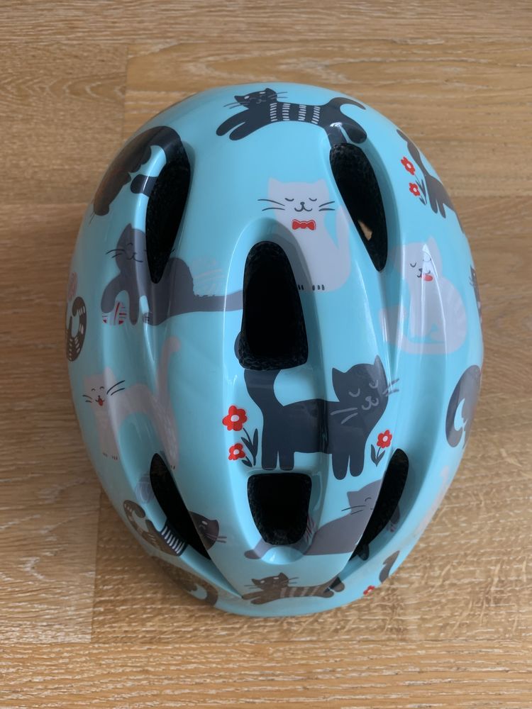 Green cycle kitty дитячий шолом шлем 48-52