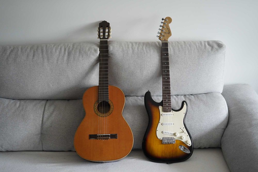 Guitarra Clássica + Eléctrica