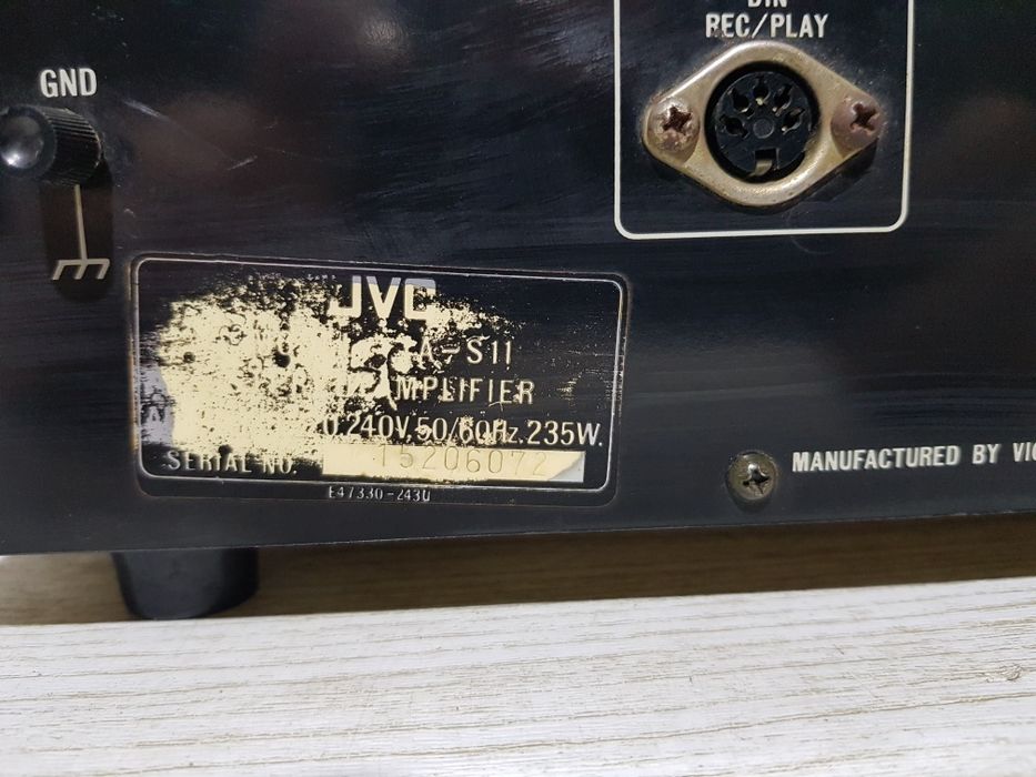 Стерео усилитель/підсилювач  JVC JA-S11 2*50 Вт б/у з Німеччини