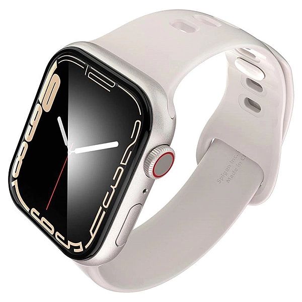 Szkło hybrydowe Spigen ProFlex EZ Fit na Apple Watch 7 / 8 (41 mm) - 2