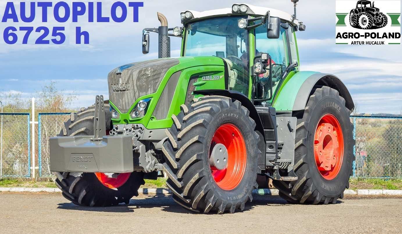 Трактор FENDT 939 - 6725 м/ч - AUTOPILOT - 560 Бар - 2017