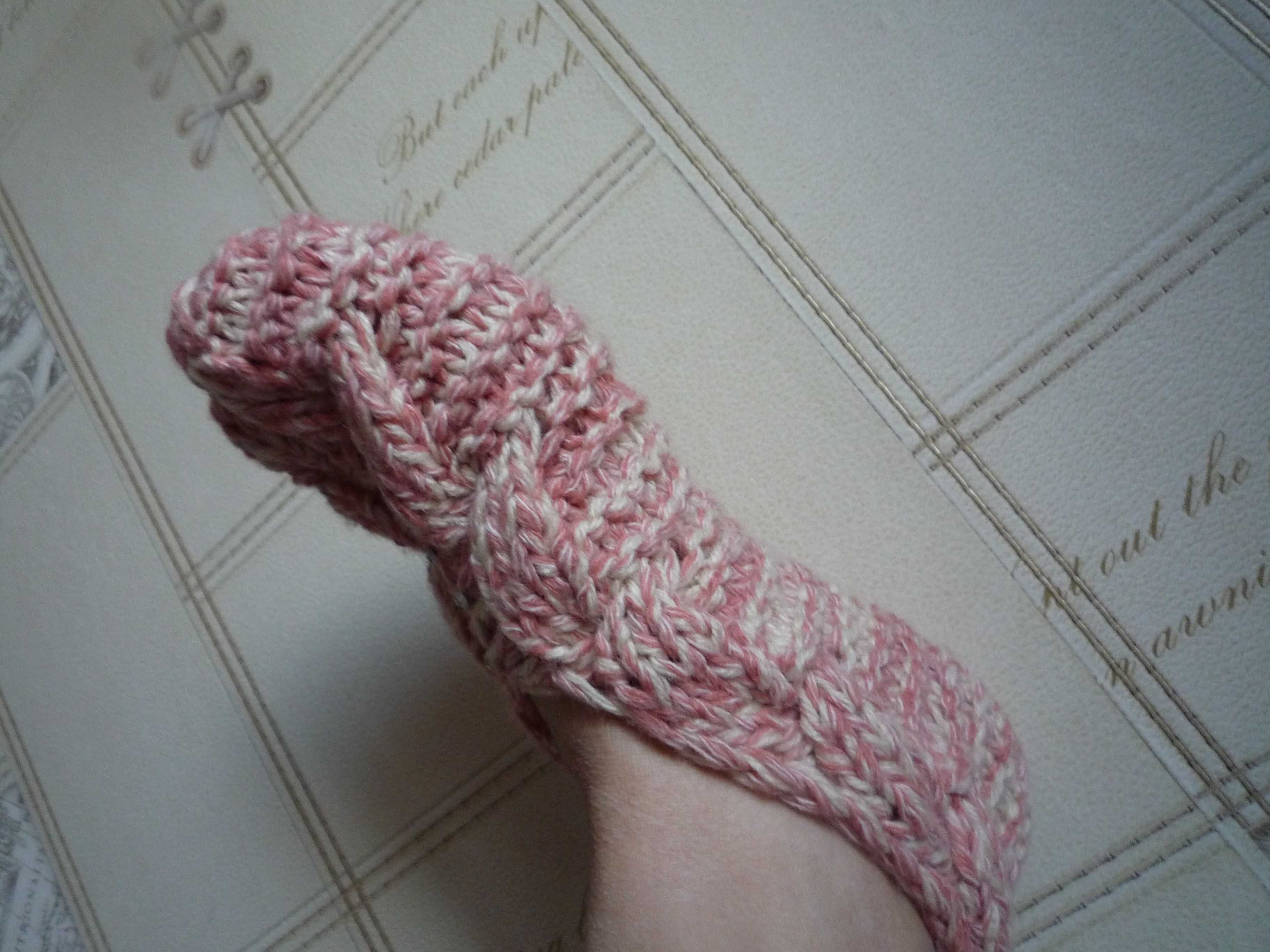 Handmade домашние тапочки следки носки шерстяные, ручная работа