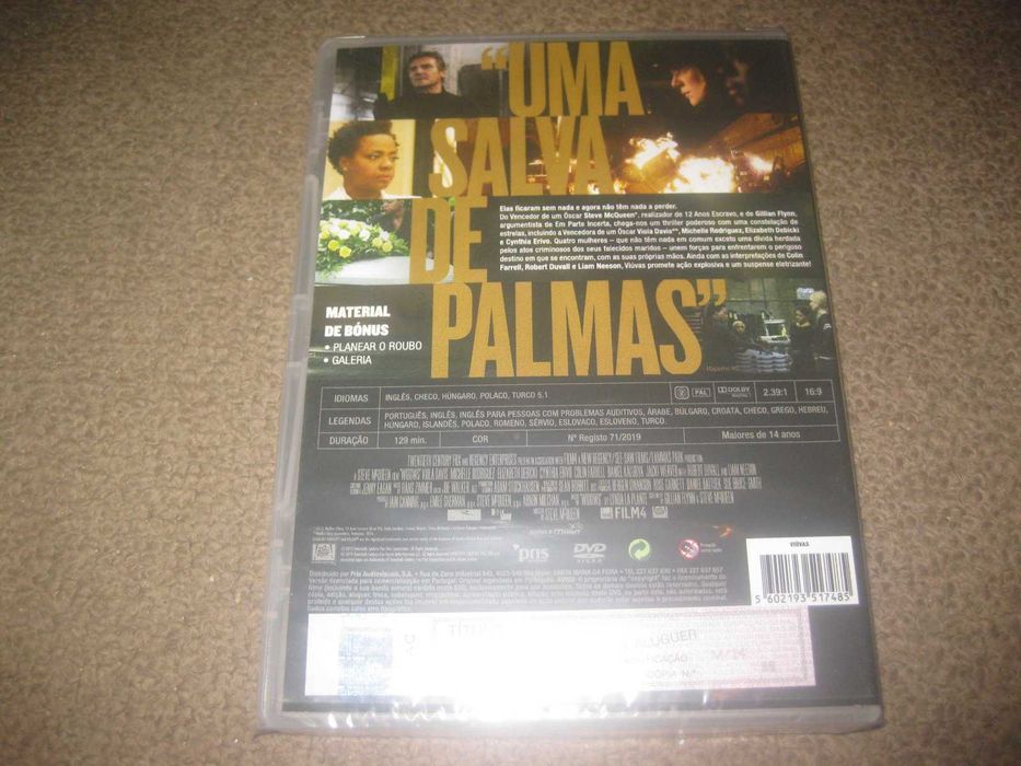 DVD "Viúvas" com Liam Neeson/Selado!