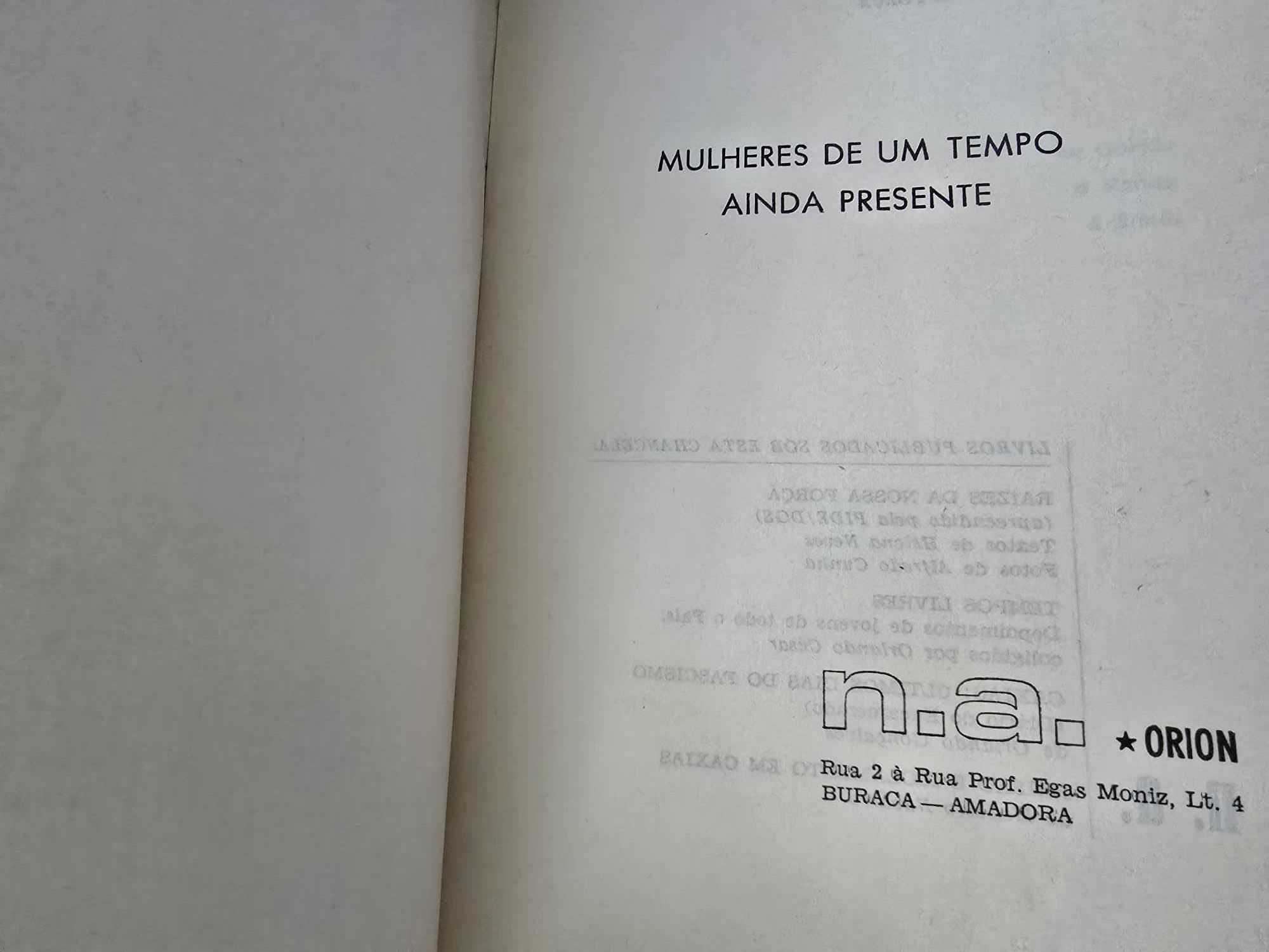 Livro Mulheres De Um Tempo Ainda Presente - Helena Neves