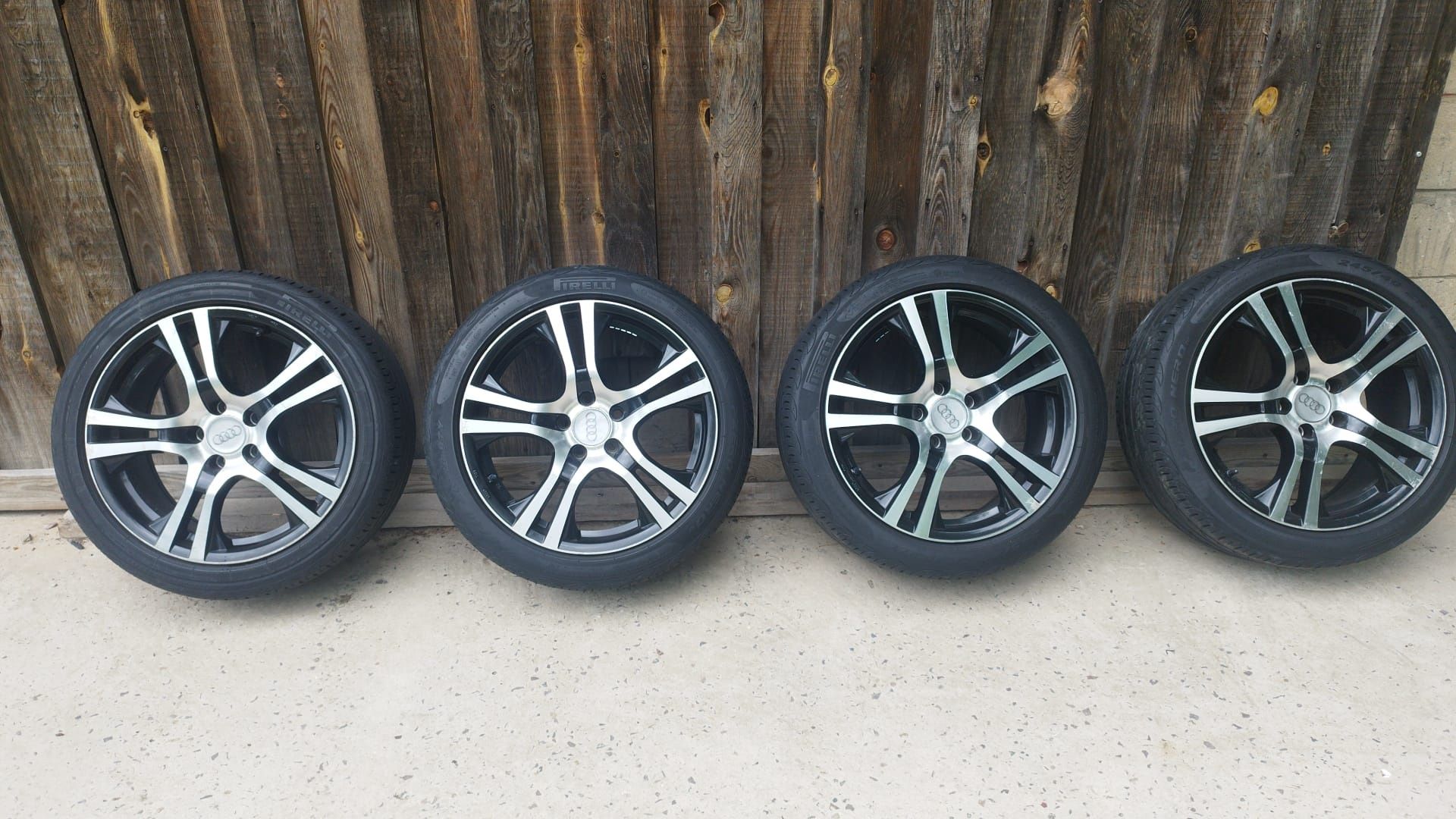 Koła Audi A4 A5 felgi alufelgi opony komplet 5x112 opony 245/40 r18