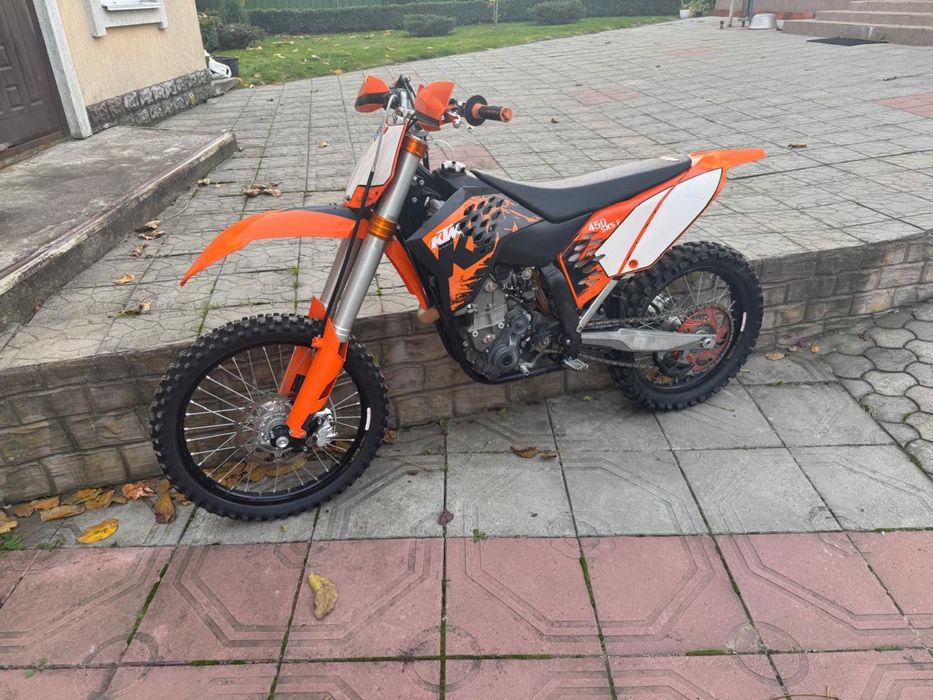 Мотоцикл KTM 450 cross