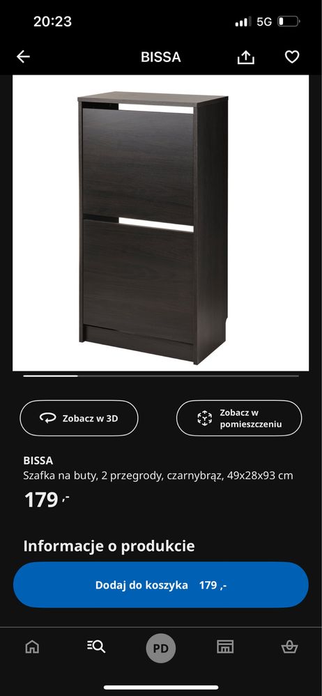 Szafka na buty IKEA