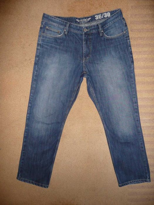 Spodnie dżinsy HERO W36/L30=48,5/101cm jeansy