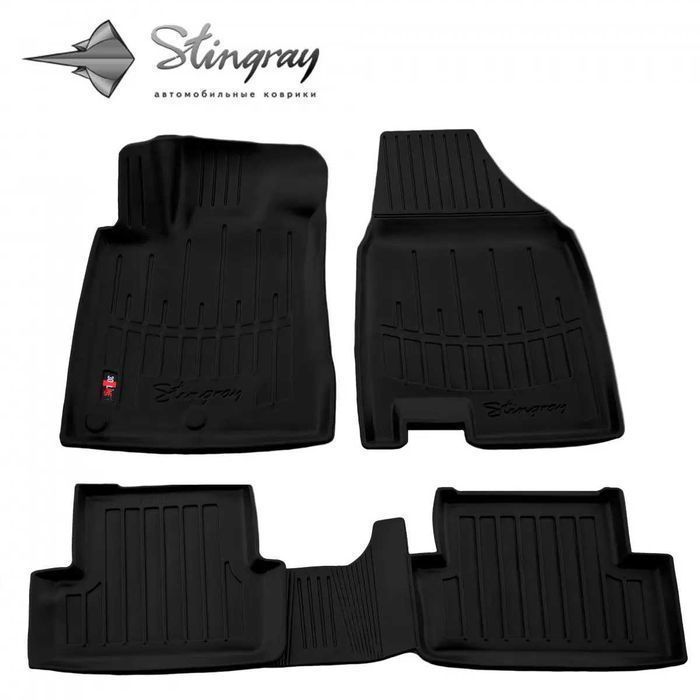 Резинові 3Д коврики з бортами Сузукі Jimny/SX4/Vitara/Grand Vitara