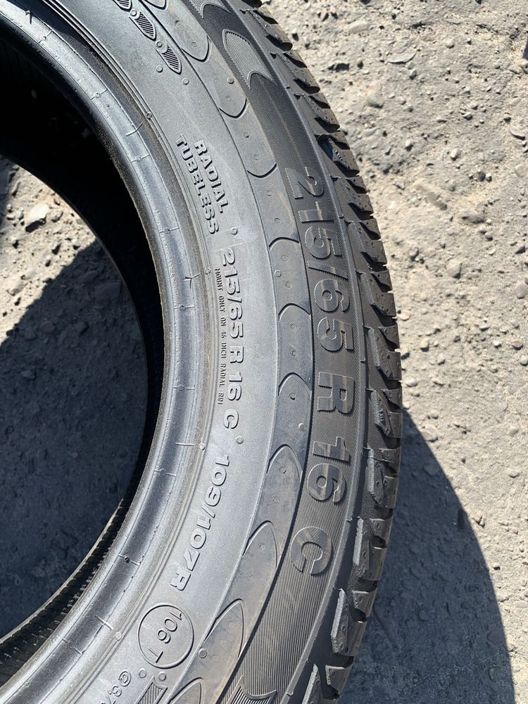 Шини 215/65 R16C Continental 7 мм 2021 рік 215 65 16С