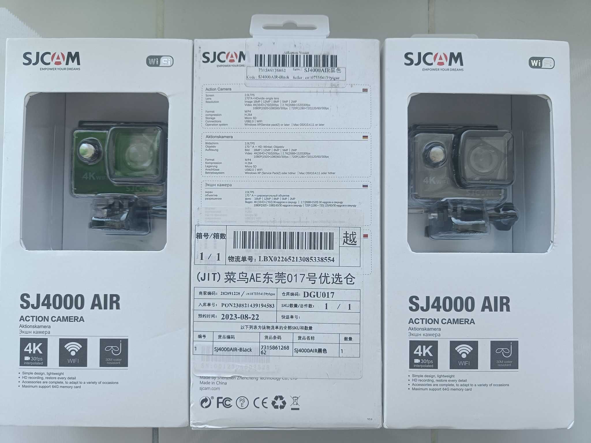 Action камера SJCAM SJ4000 Air