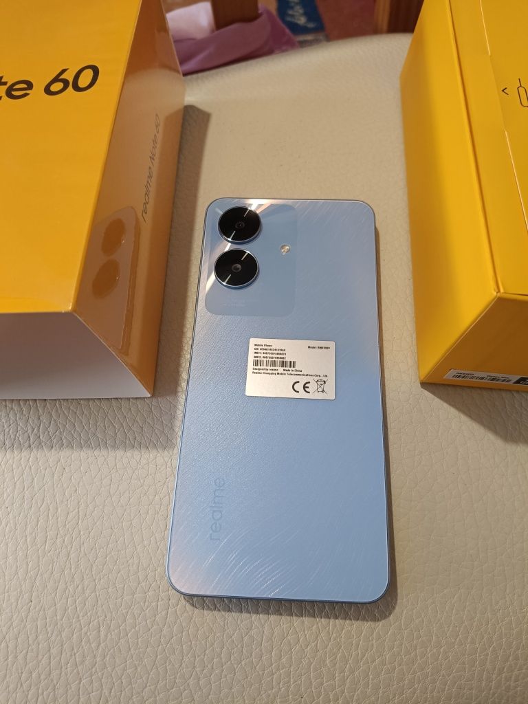Realme Note 60 Ecrã vivido 90hz 6"74  Android 14 até 17