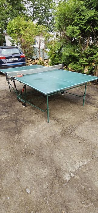 Fajny,zewnętrzny Kettler.Aluminiowy stół do tenisa,ping ponga
