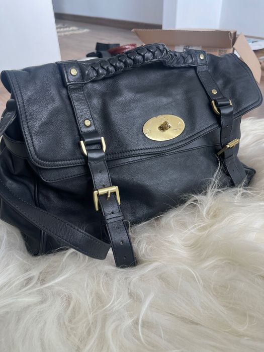 Шкіряний великий шопер для подорожей