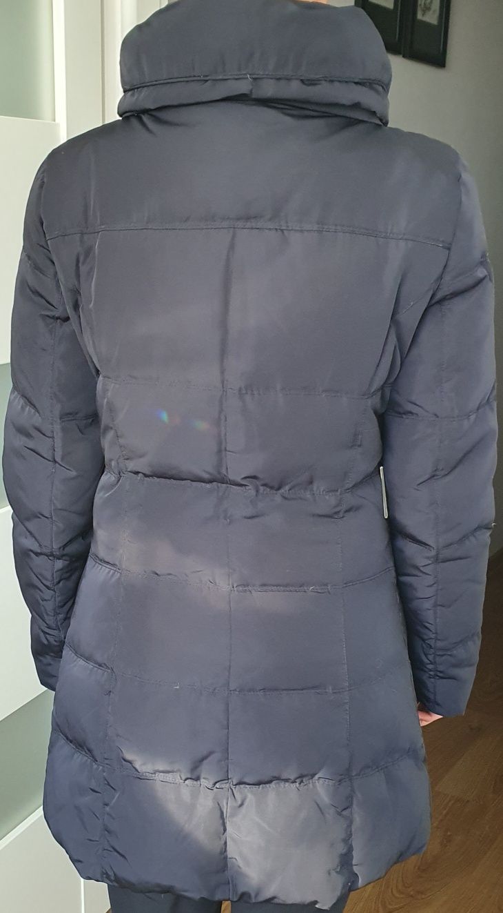 Płaszcz puchowy Zara Basic r.L kurtka