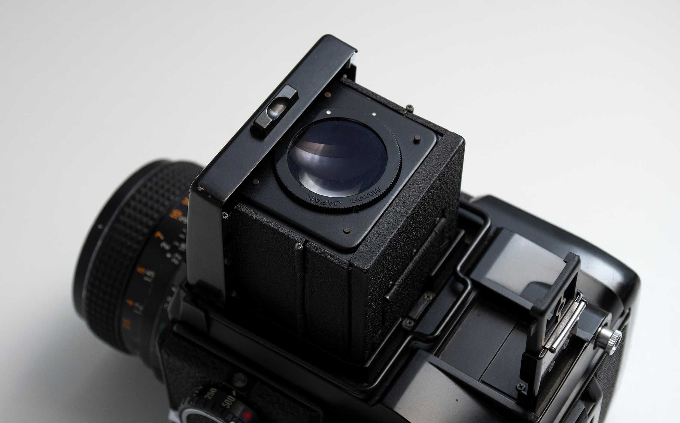 Mamiya 645 – Prof. aparat fotograficzny 120 Obiektyw 2.8 Dwa Pryzmaty!