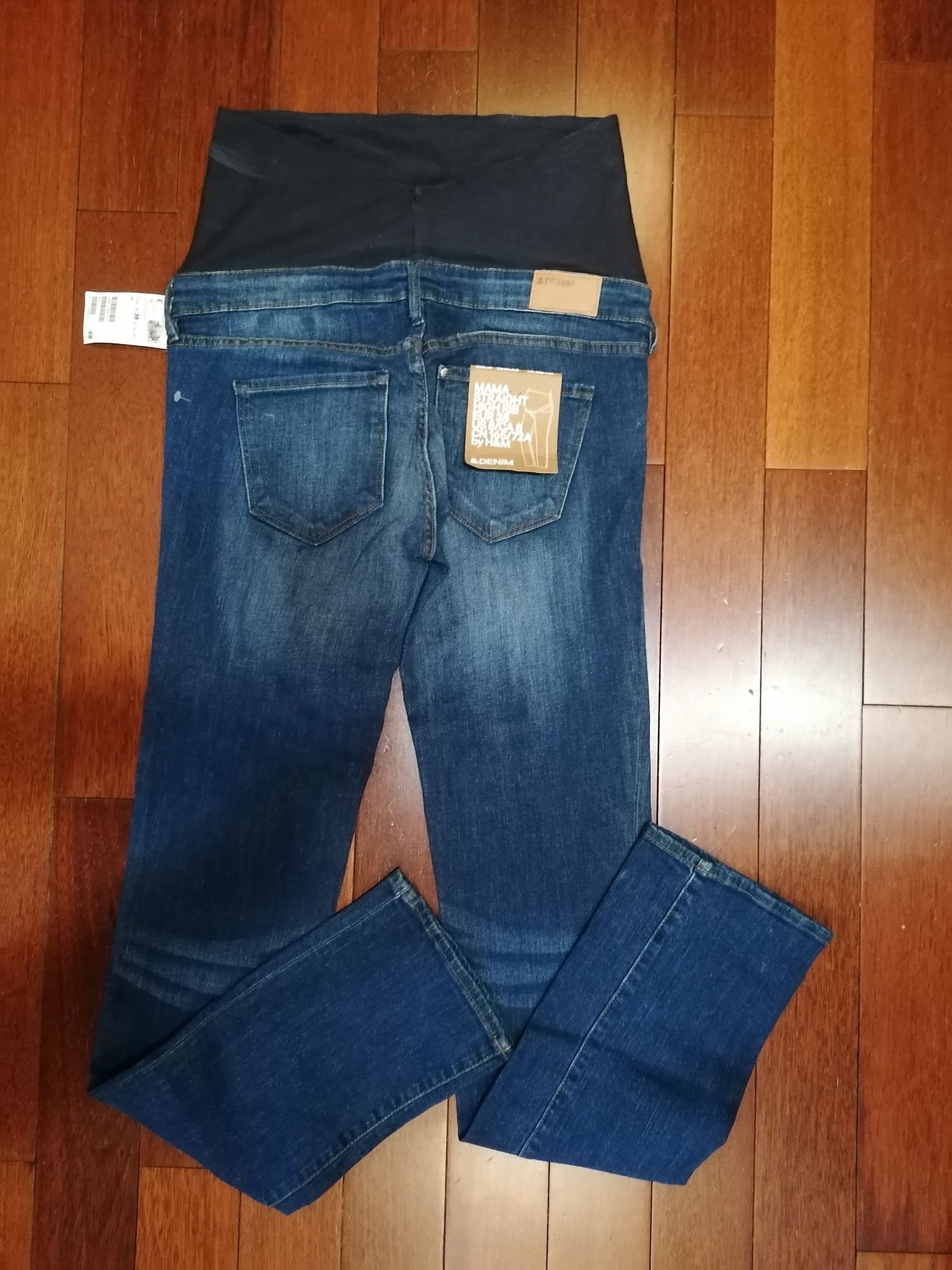 H&m r. 38 NOWE spodnie ciążowe jeans