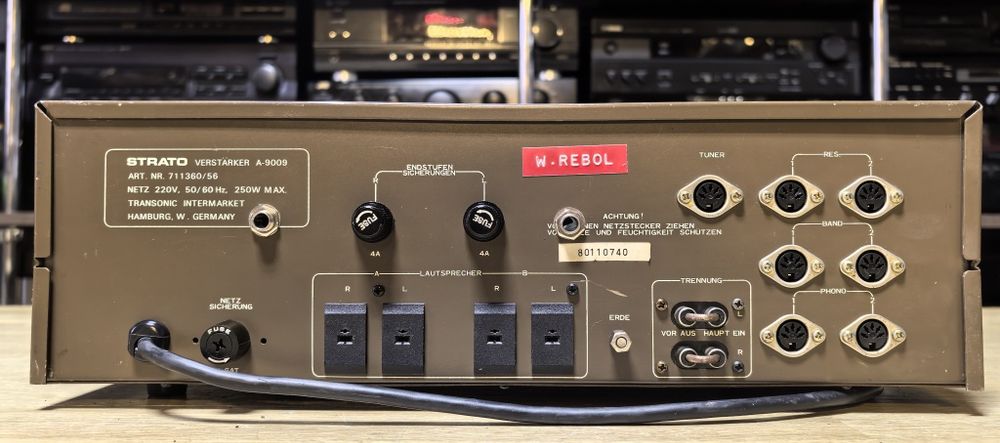 Підсилювач Strato A-9009/8Ω