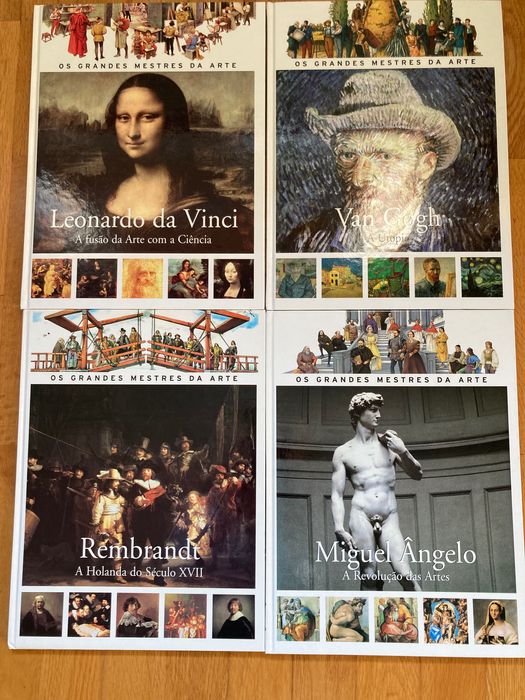 Vendo livros - Os grandes mestres da arte