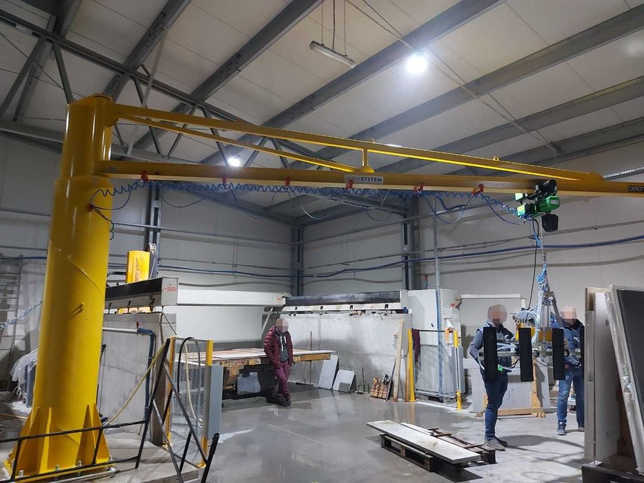 ŻURAW ŻURAWIK SŁUPOWY KOLUMNOWY 125kg /250kg /500 kg /1000kg /2000kg