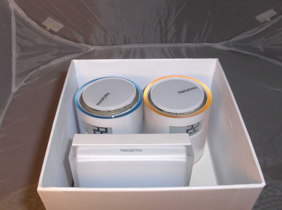 Netatmo NVP-AMZ dwie głowice termostatyczne kaloryfera + mostek WiFi