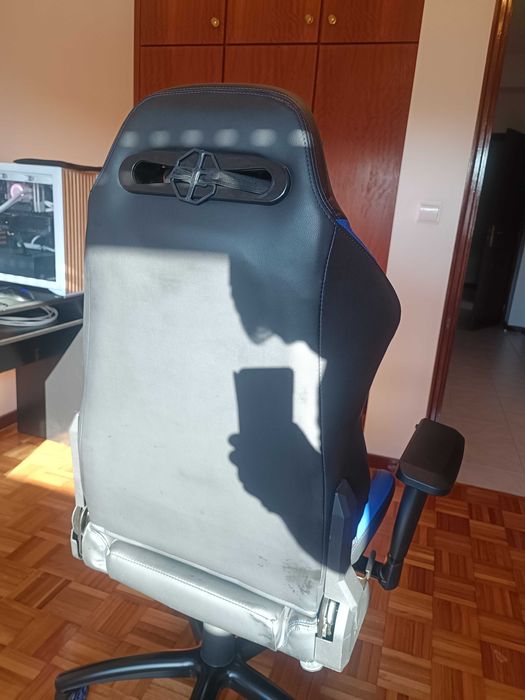 Cadeira Gaming - Alpha Gamer Gamma Preta e Azul