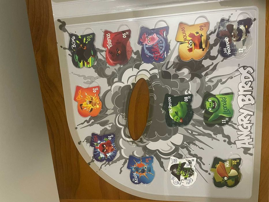 Caderneta Colecção Angry Birds - Completa