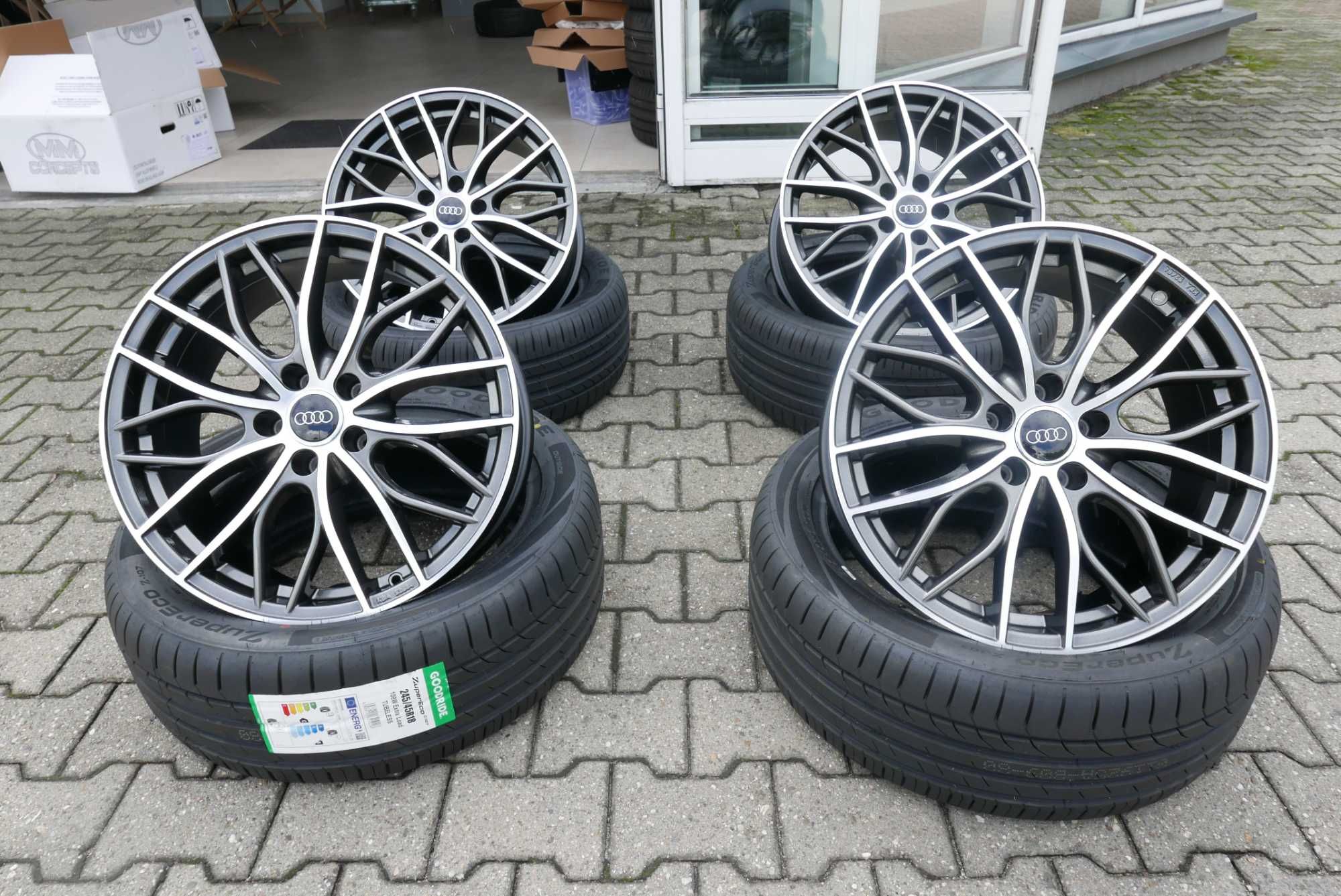 Felgi 8x18 ET30 5x112 Audi A4 S4 B9 A3 S3 GY A1 S1 8X Nowe ! Raty !