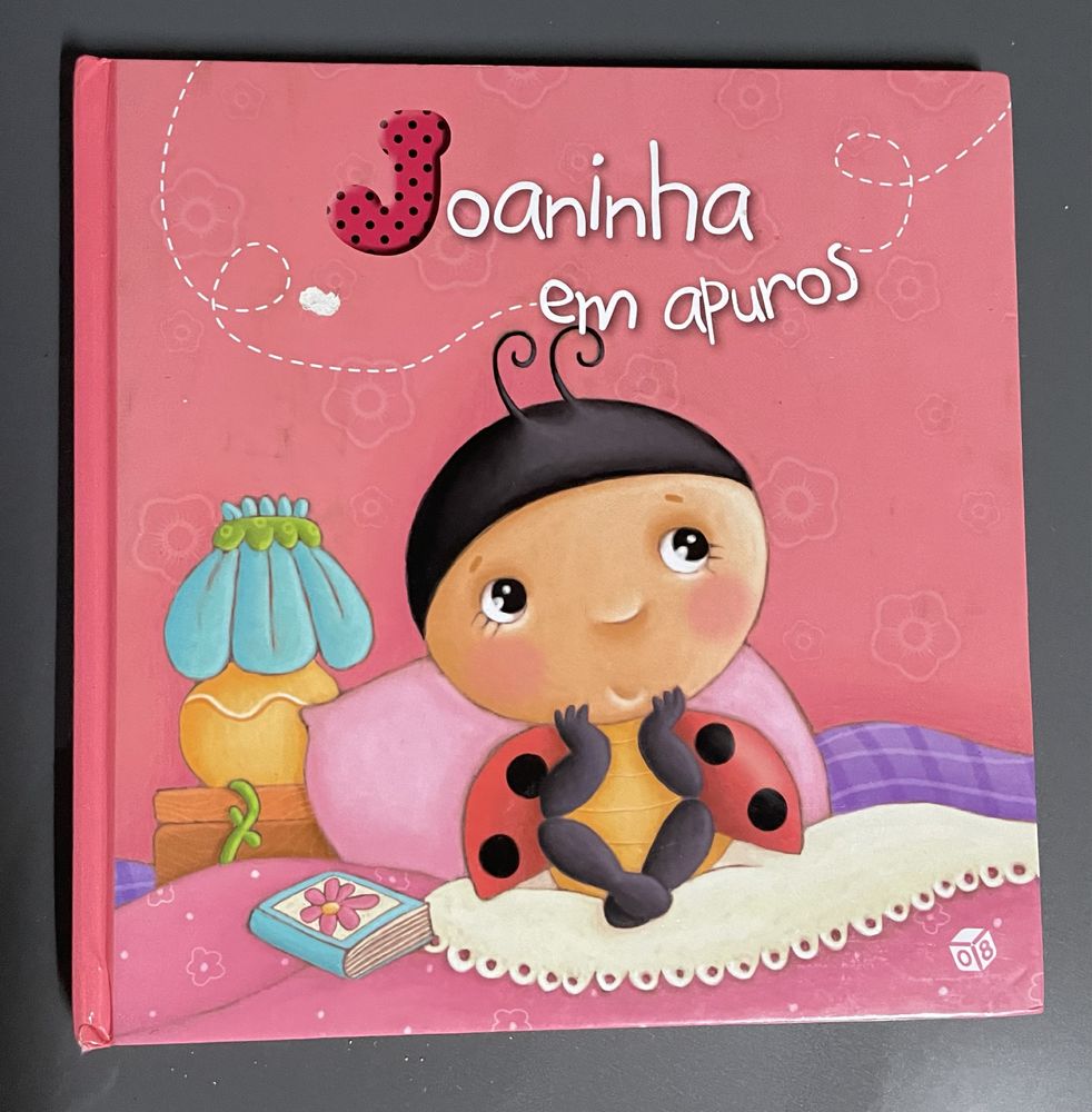 5 Livros Infantis - Colecao Joaninha.