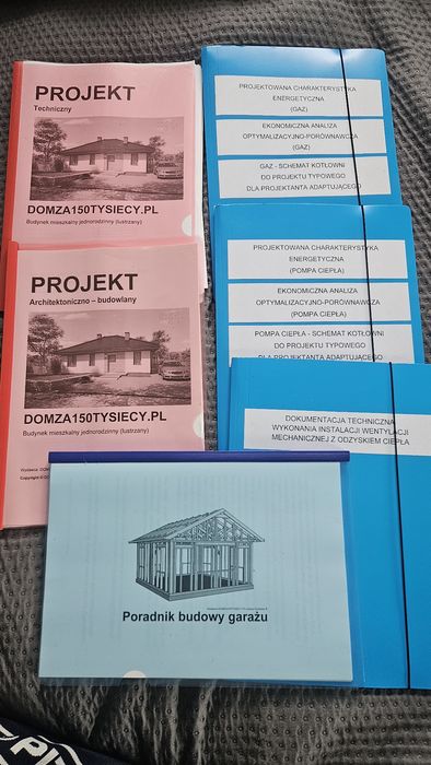 Projekt domu  Dom za 150 tysięcy.pl lustrzane odbicie