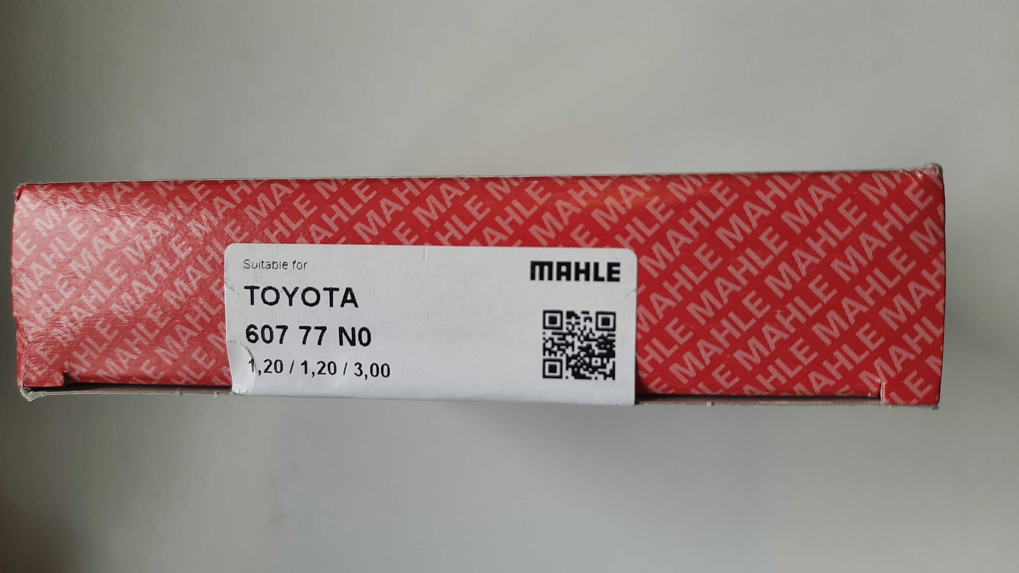 Кольца поршневые MAHLE 607 77 N0 для двигателей Toyota