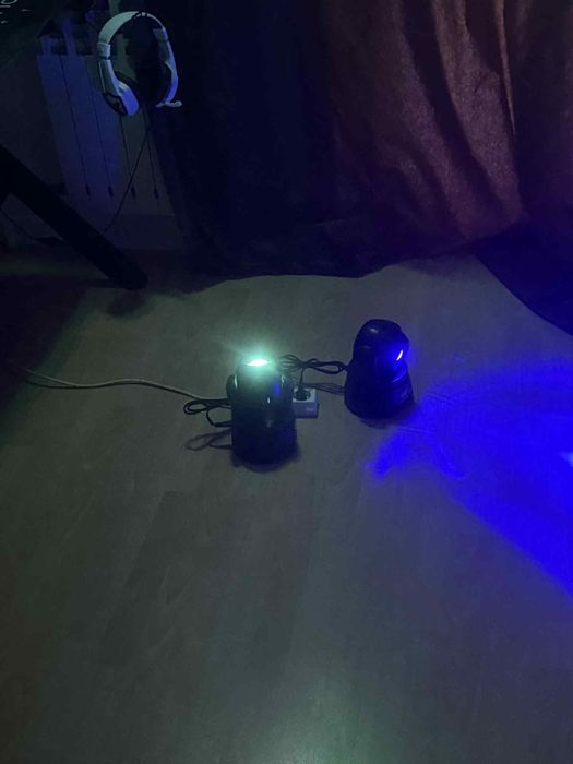 (DJ) Ruchome głowice 2 sztuki