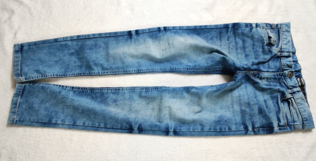 Spodnie jeans r.152-158 miękki że strachem super