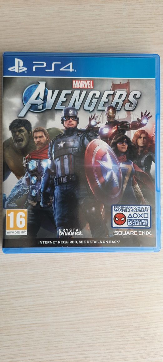 Avengers Marvel  (Мстители) игра на PS4