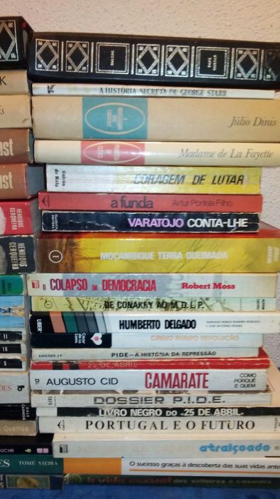Lote 50 livros varios