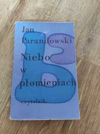 stara książka Jan Parandowski Niebo w płomieniach