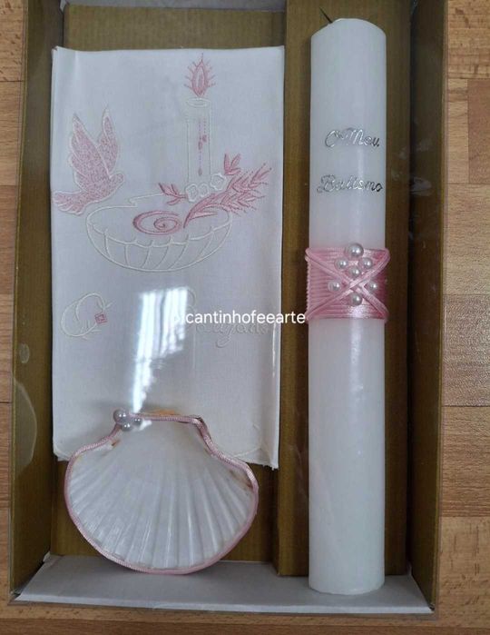 Velas e conjuntos Batismo