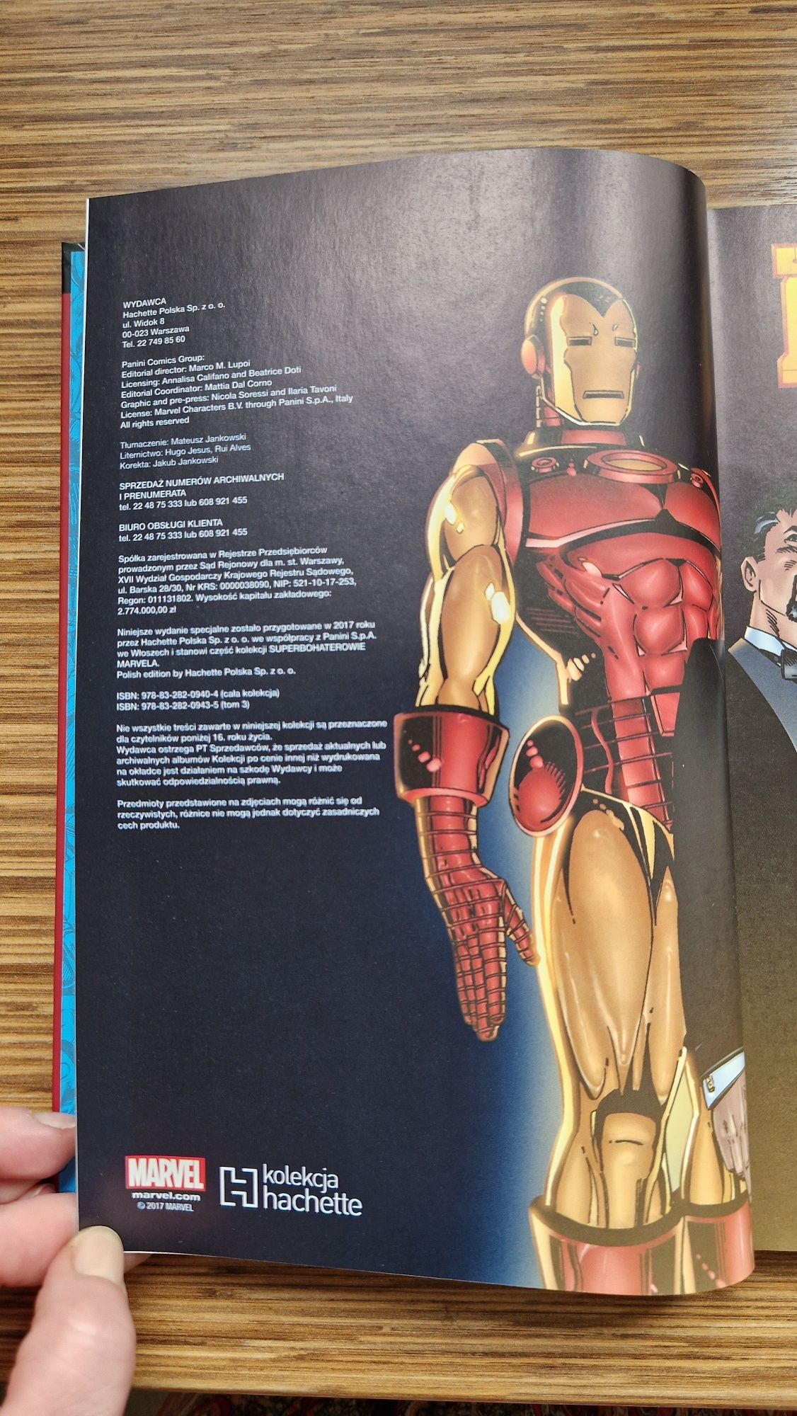 IRON MAN komiks Tom 3.