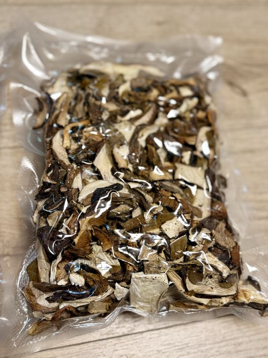 Grzyby suszone pakowane po 150 g